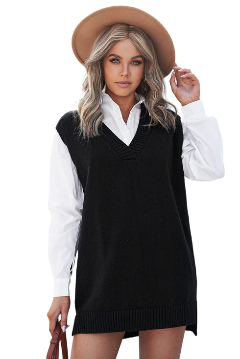 Knit Vest Pullover Sweater